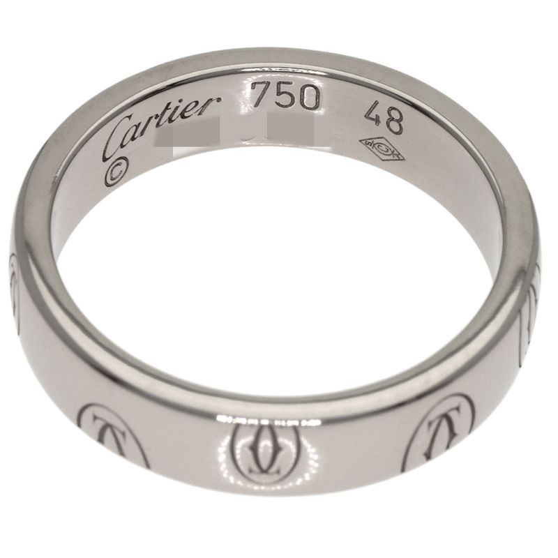 Cartier Happy Birthday 48 Ring 18K White Gold