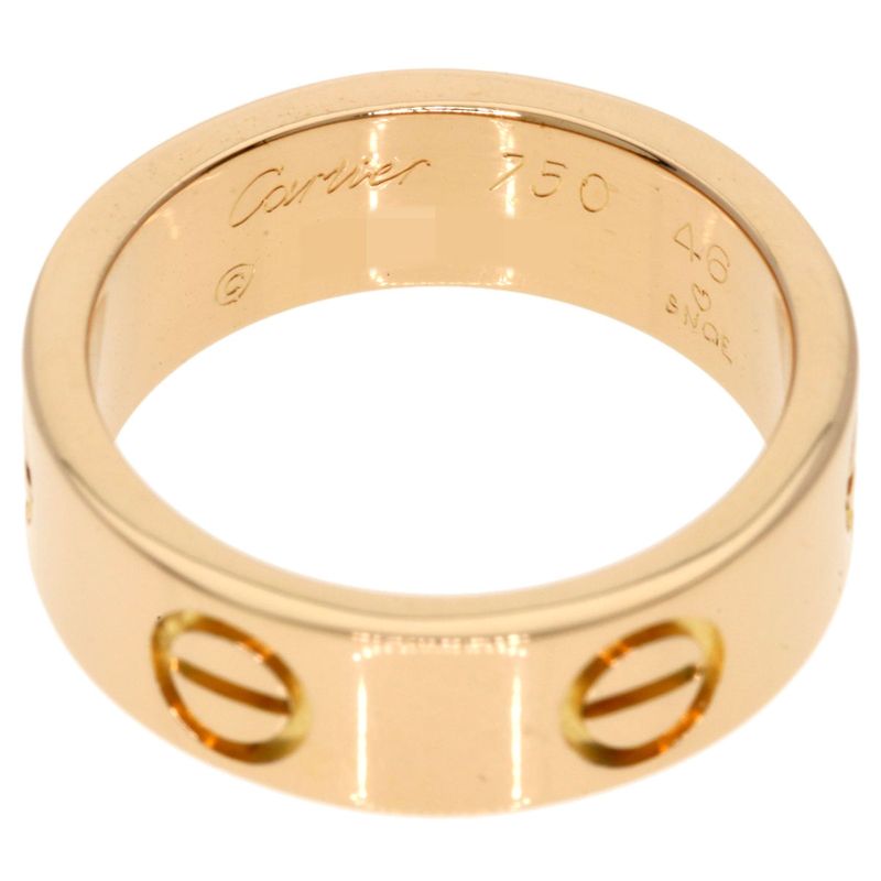 Cartier Love Ring 46 Ring 18K Pink Gold