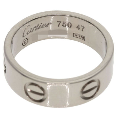Cartier Love Ring 47 Ring 18K White Gold