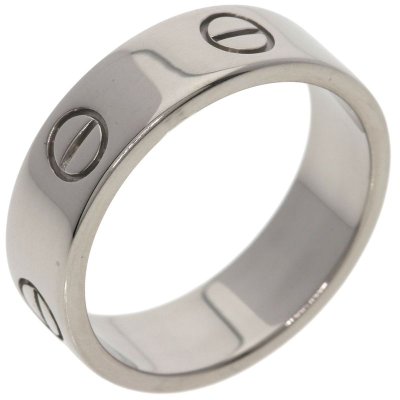 Cartier Love Ring 57 Ring 18K White Gold