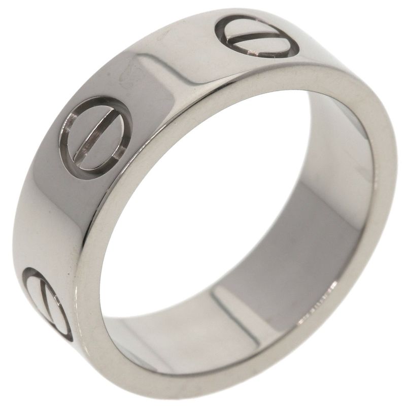 Cartier Love Ring 49 Ring 18K White Gold