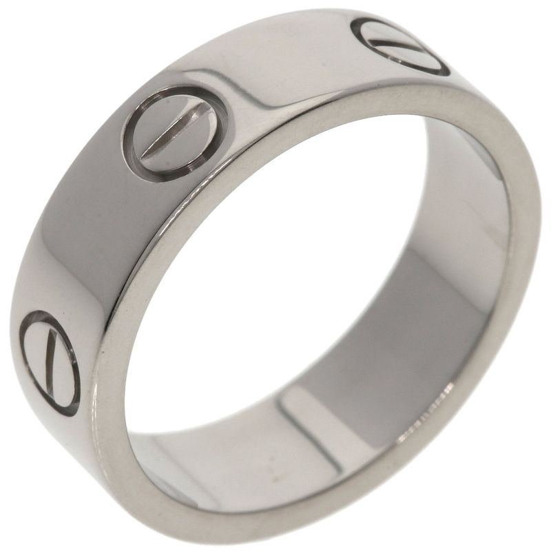 Cartier Love Ring 53 Ring 18K White Gold