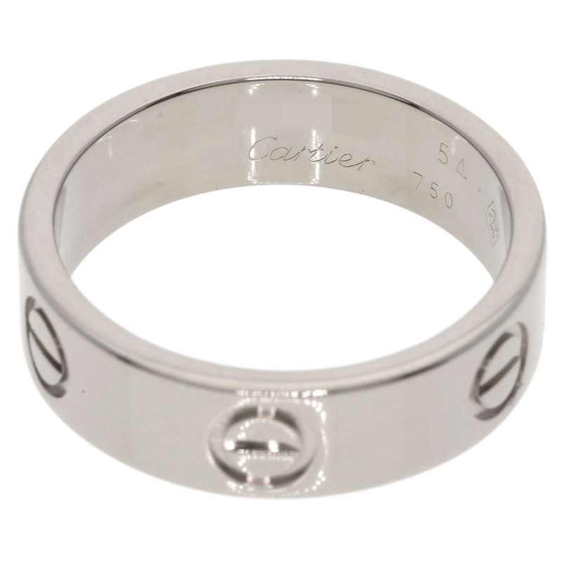 Cartier Love Ring 54 Ring 18K White Gold