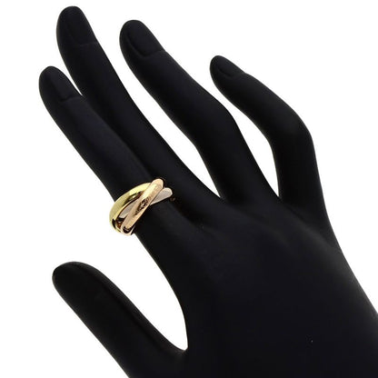 Cartier Trinity 48 Ring 18K Yellow Gold 18K Pink White