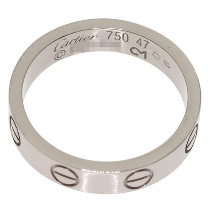 Cartier Mini Love Ring 47 Ring 18K White Gold
