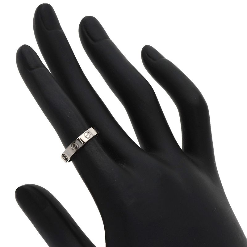 Cartier Mini Love Ring 47 Ring 18K White Gold