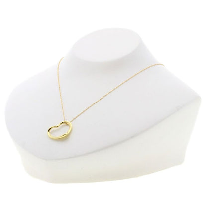 Tiffany & Co. Open Heart Necklace 18K Yellow Gold