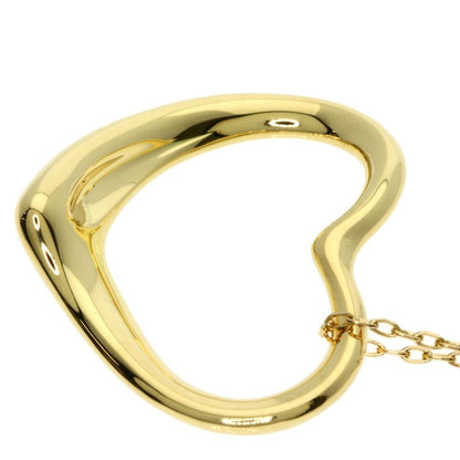 Tiffany & Co. Open Heart Necklace 18K Yellow Gold