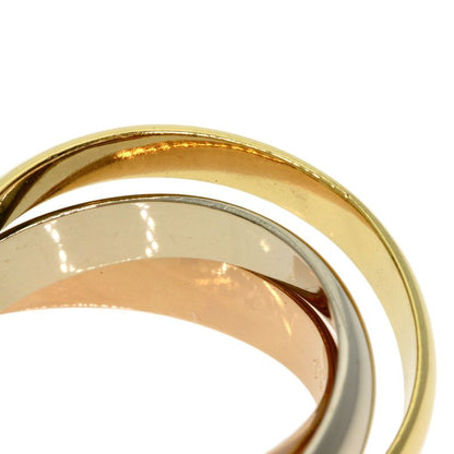 Cartier Trinity 51 Ring 18K Yellow Gold 18K Pink White