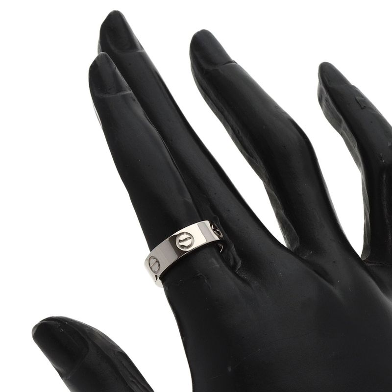 Cartier Love Ring 49 Ring 18K White Gold