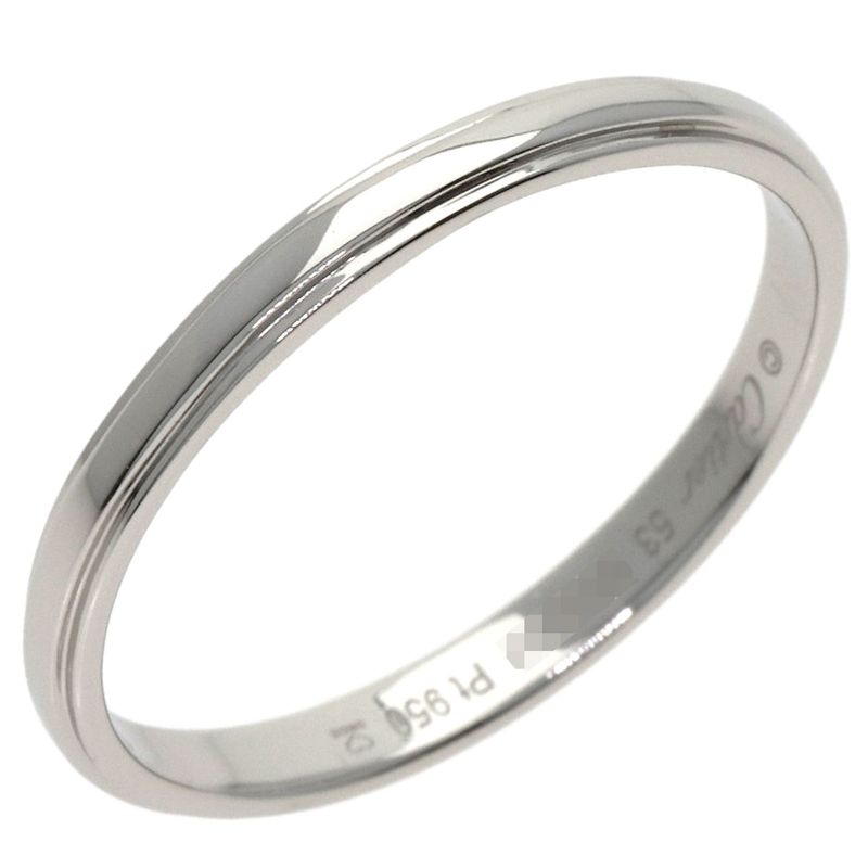 Cartier Damier Ring Silver L