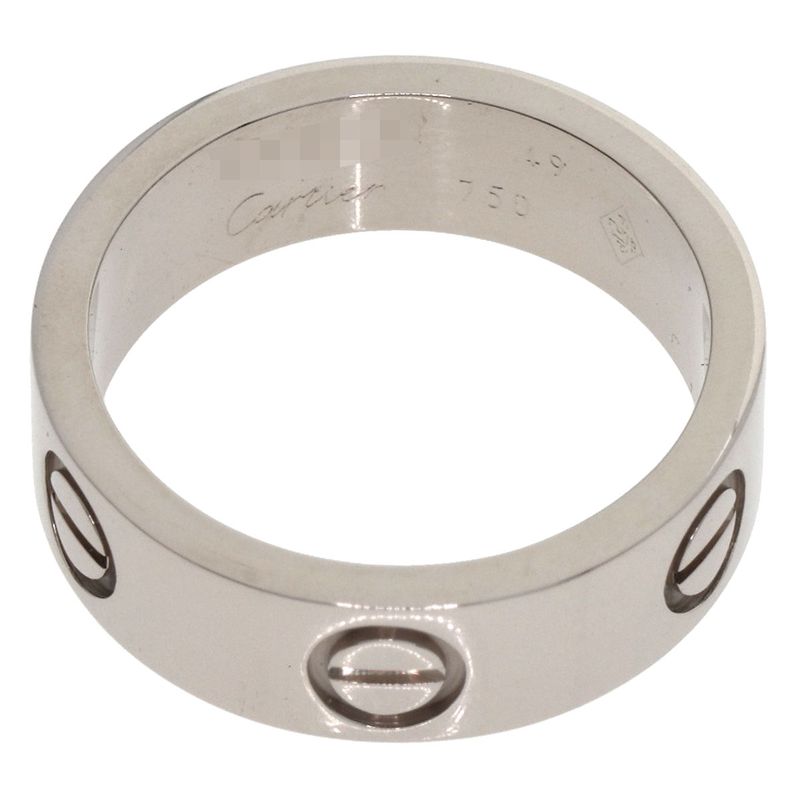 Cartier Love Ring 49 Ring 18K White Gold