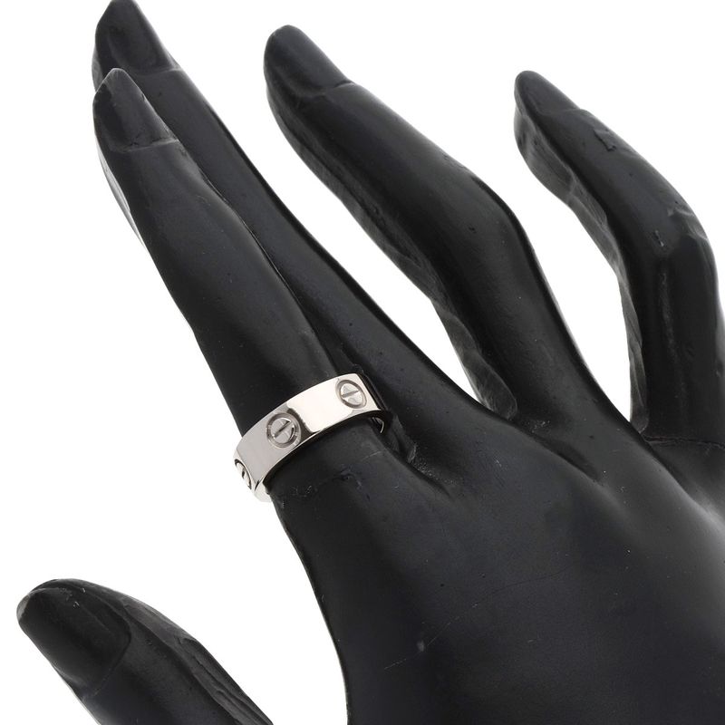 Cartier Love Ring 49 Ring 18K White Gold