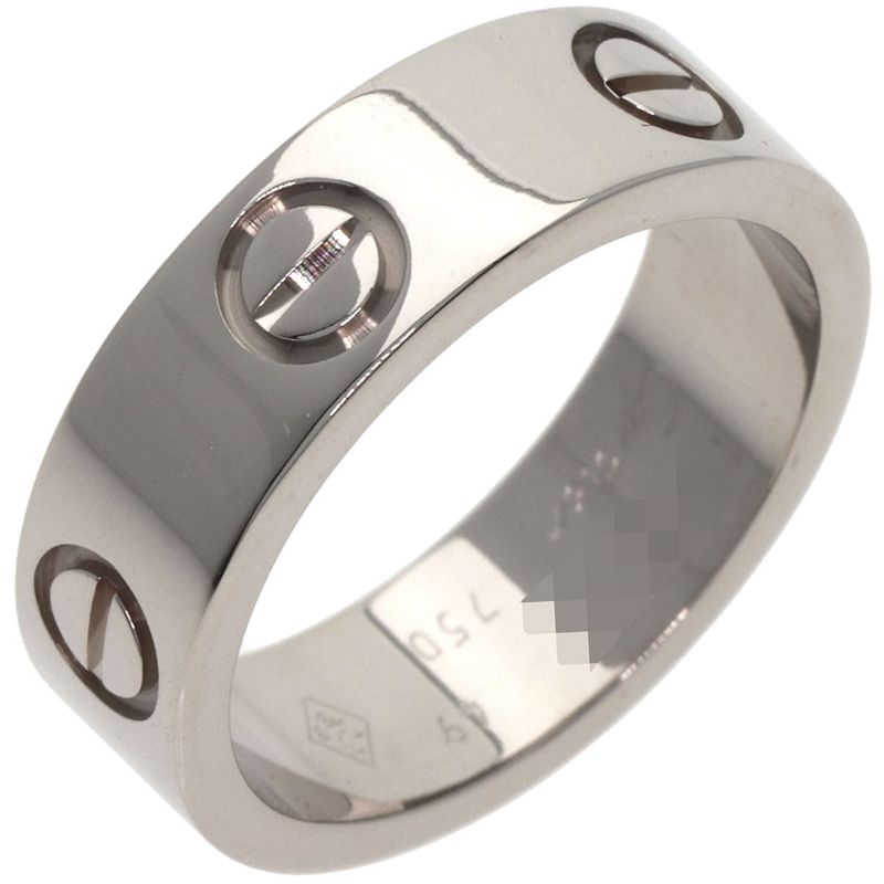 Cartier Love Ring 49 Ring 18K White Gold
