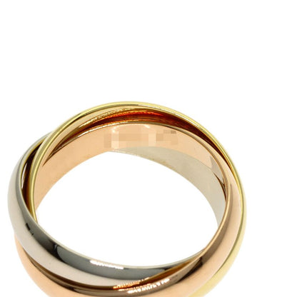 Cartier Trinity 48 Ring 18K Yellow Gold 18K Pink White