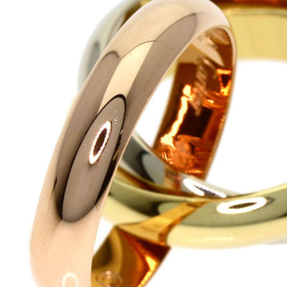 Cartier Trinity MM 49 Ring 18K Yellow Gold 18K Pink White
