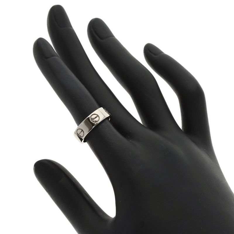 Cartier Love Ring 48 Ring 18K White Gold