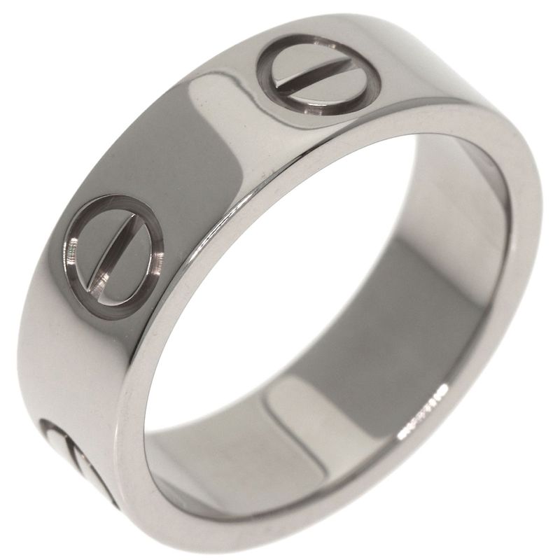 Cartier Love Ring 48 Ring 18K White Gold