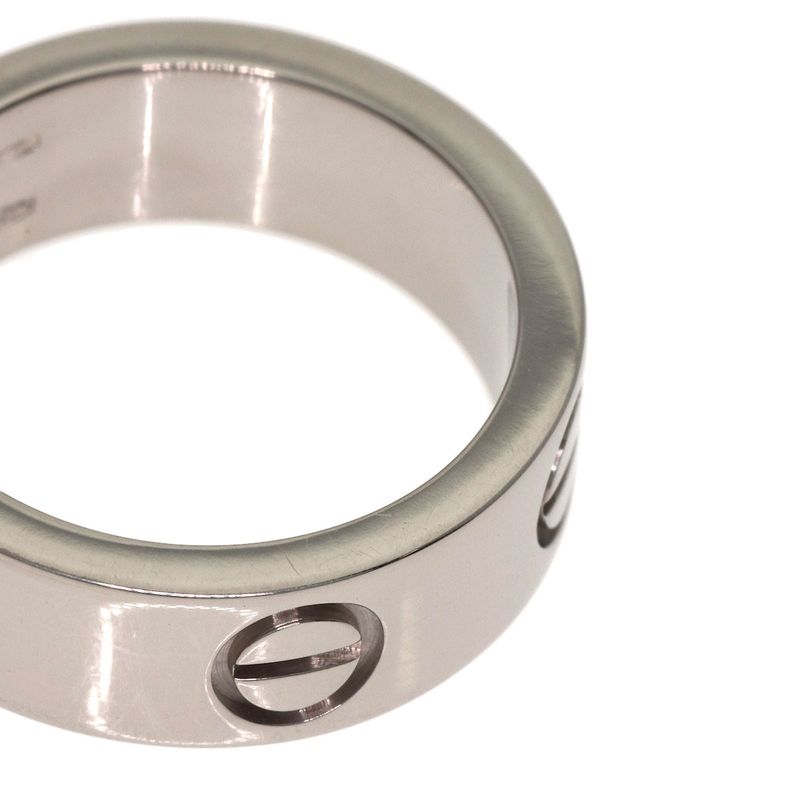 Cartier Love Ring 47 Ring 18K White Gold