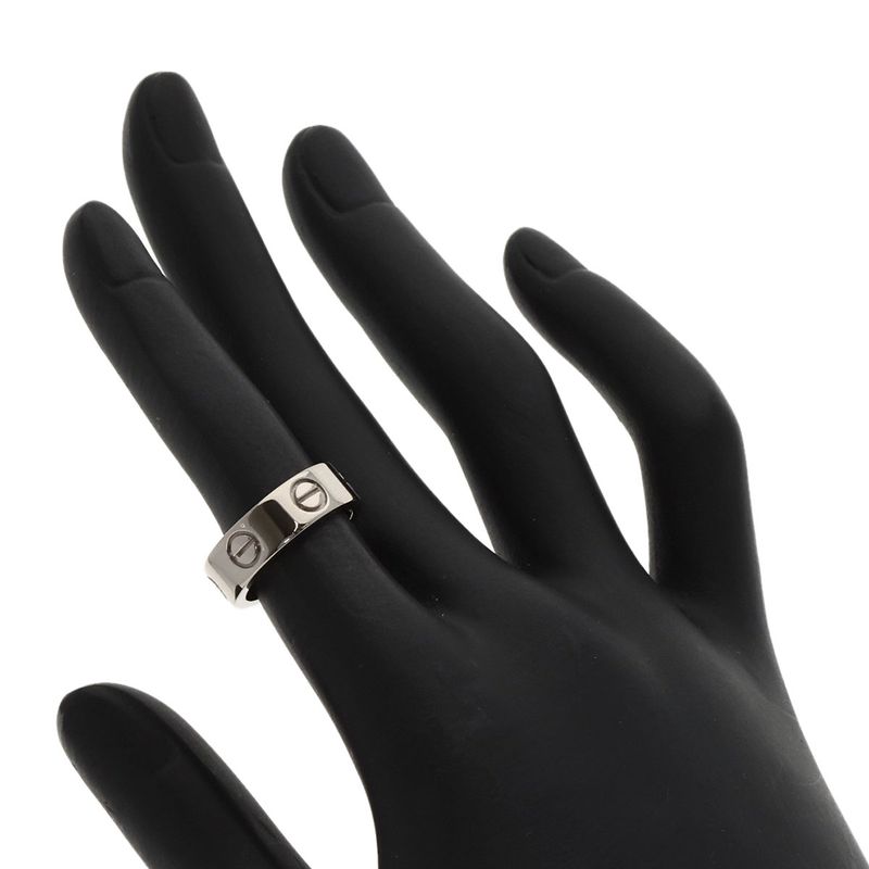Cartier Love Ring 47 Ring 18K White Gold