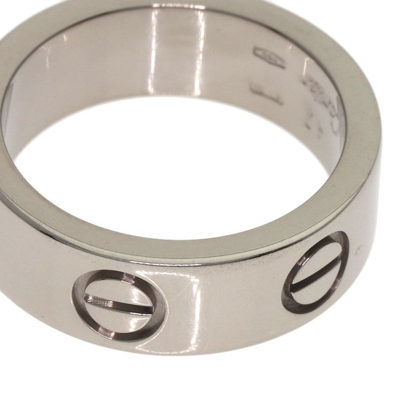 Cartier Love Ring 47 Ring 18K White Gold