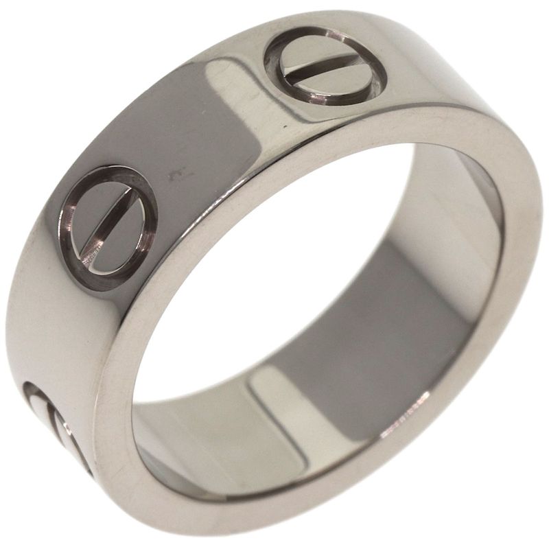 Cartier Love Ring 47 Ring 18K White Gold