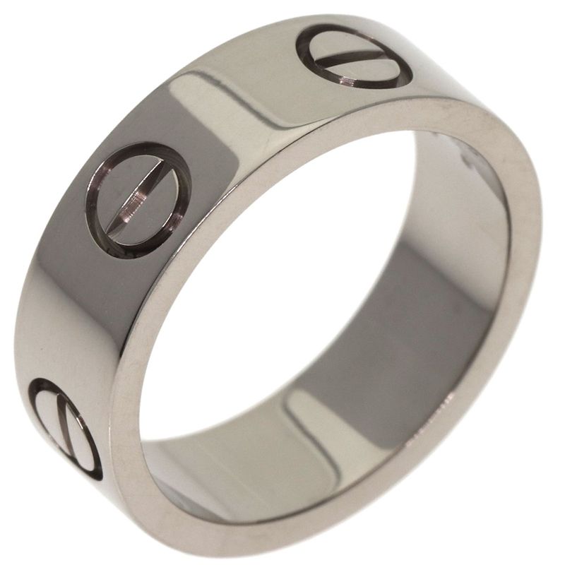 Cartier Love Ring 49 Ring 18K White Gold