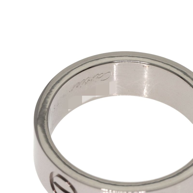 Cartier Love Ring 50 Ring 18K White Gold