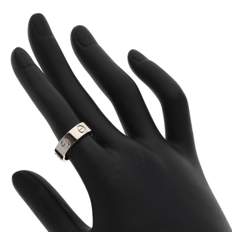 Cartier Love Ring 50 Ring 18K White Gold
