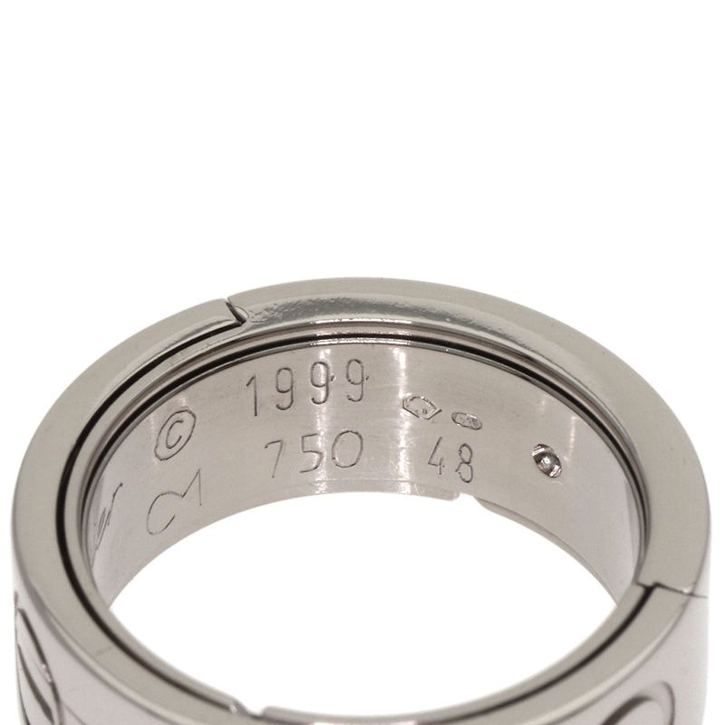 Cartier Astro Love Ring 48 Ring 18K White Gold