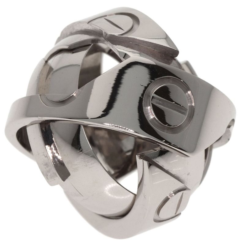 Cartier Astro Love Ring 48 Ring 18K White Gold