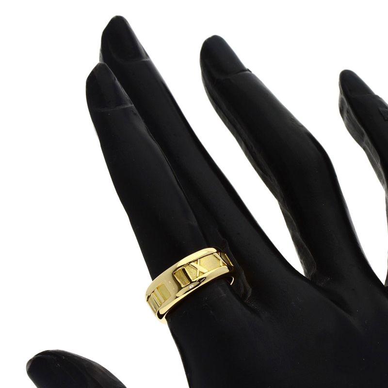 Tiffany & Co. Atlas Ring 18K Yellow Gold