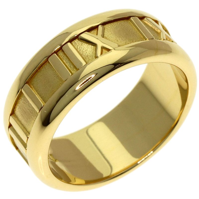 Tiffany & Co. Atlas Ring 18K Yellow Gold
