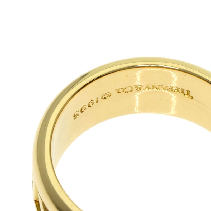 Tiffany & Co. Atlas Ring 18K Yellow Gold