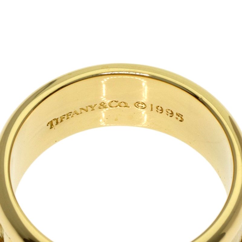Tiffany & Co. Atlas Ring 18K Yellow Gold