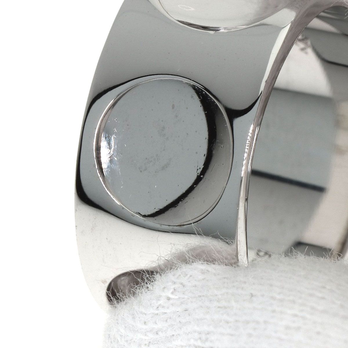 Louis Vuitton Grand Bag Empreinte Diamond 53 Ring 18K White Gold