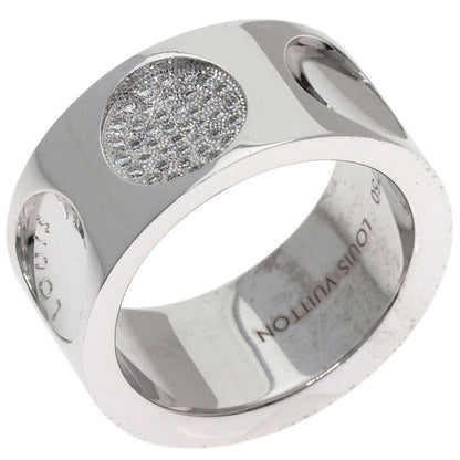 Louis Vuitton Grand Bag Empreinte Diamond 53 Ring 18K White Gold