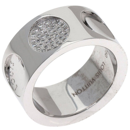 Louis Vuitton Grand Bag Empreinte Diamond 53 Ring 18K White Gold