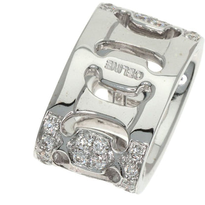 Celine Diamond Pendant Top 18K White Gold