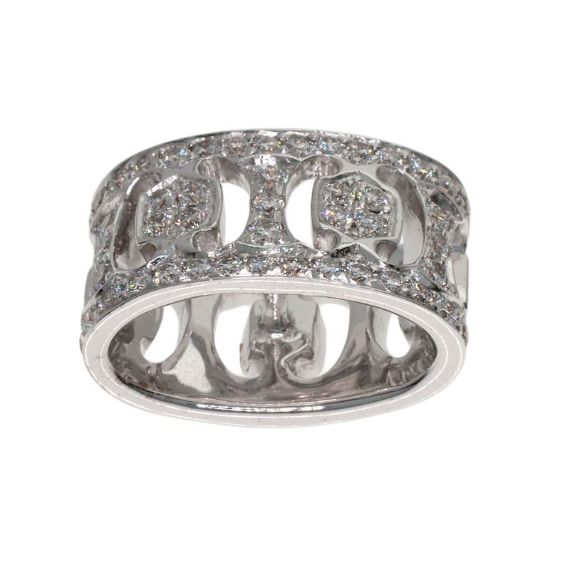 Celine Diamond Pendant Top 18K White Gold