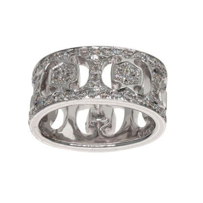 Celine Diamond Pendant Top 18K White Gold
