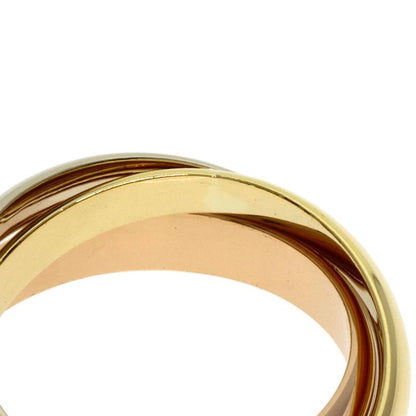 Cartier Trinity Ring 18K Yellow Gold 18K White Pink