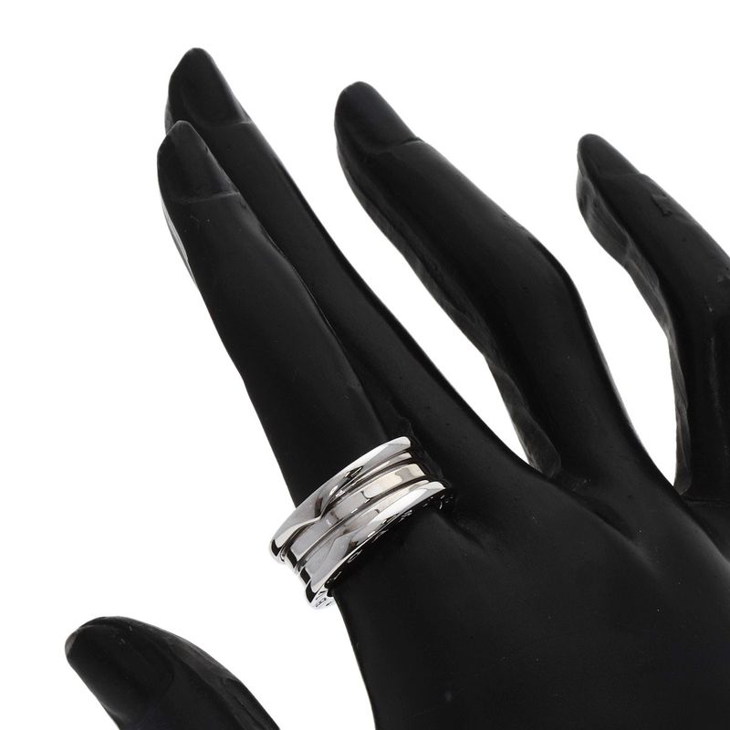Bvlgari B-zero One Band 54 Ring 18K White Gold