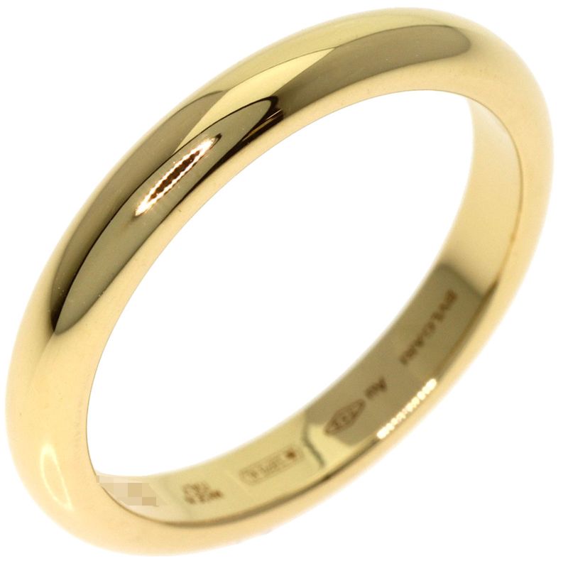 Bvlgari Wedding Band Ring 18K Yellow Gold