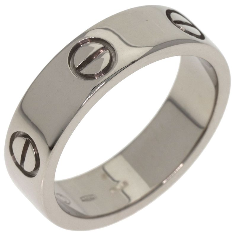 Cartier Love Ring 56 Ring 18K White Gold