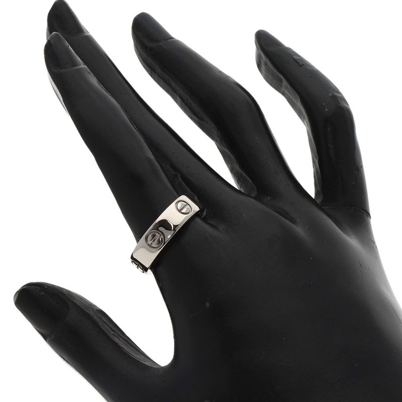 Cartier Love Ring 56 Ring 18K White Gold