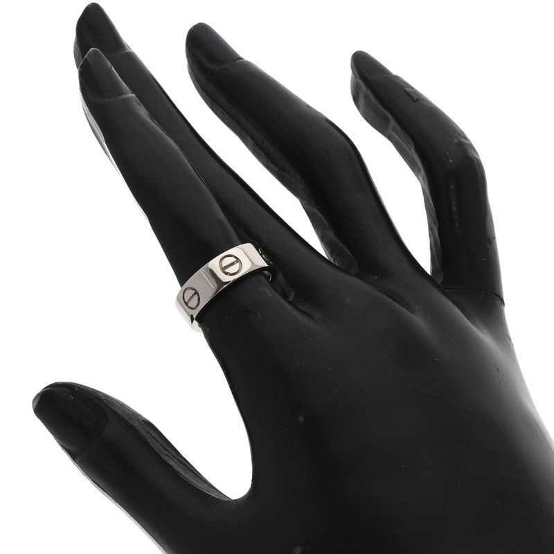 Cartier Love Ring 49 Ring 18K White Gold