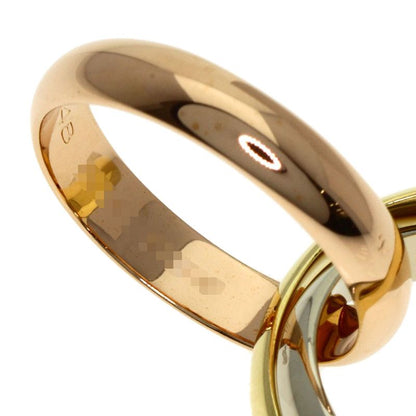 Cartier Trinity 48 Ring 18K Yellow Gold 18K White Pink