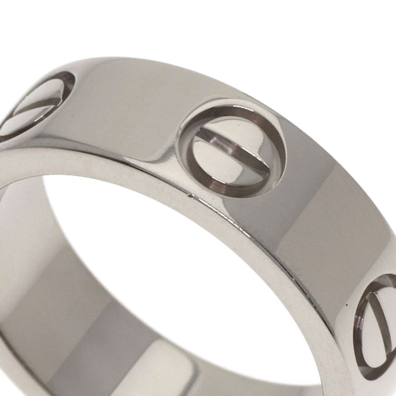 Cartier Love Ring 48 Ring 18K White Gold