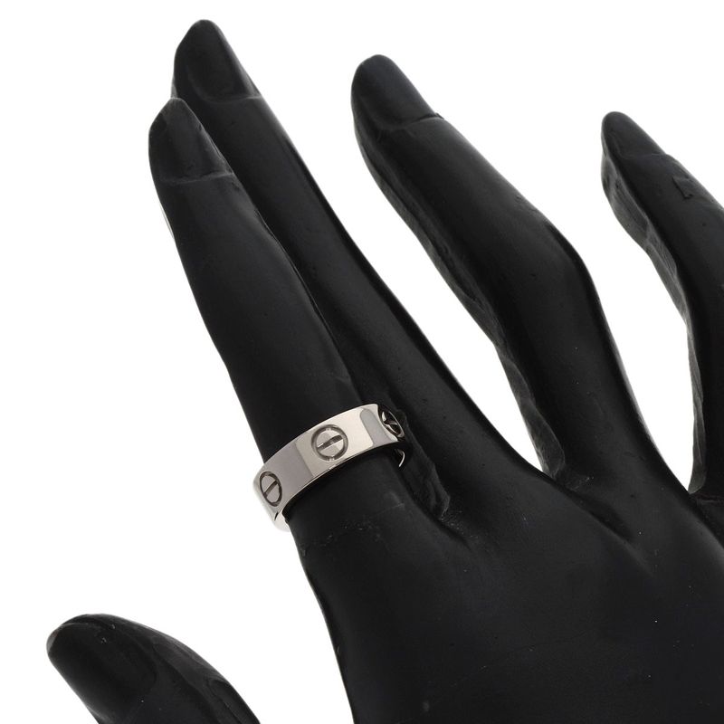 Cartier Love Ring 48 Ring 18K White Gold